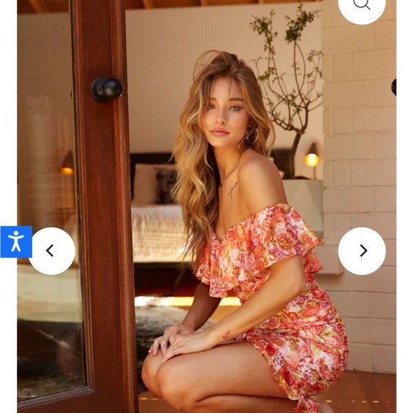 American threads floral dress - Picture 2 of 3